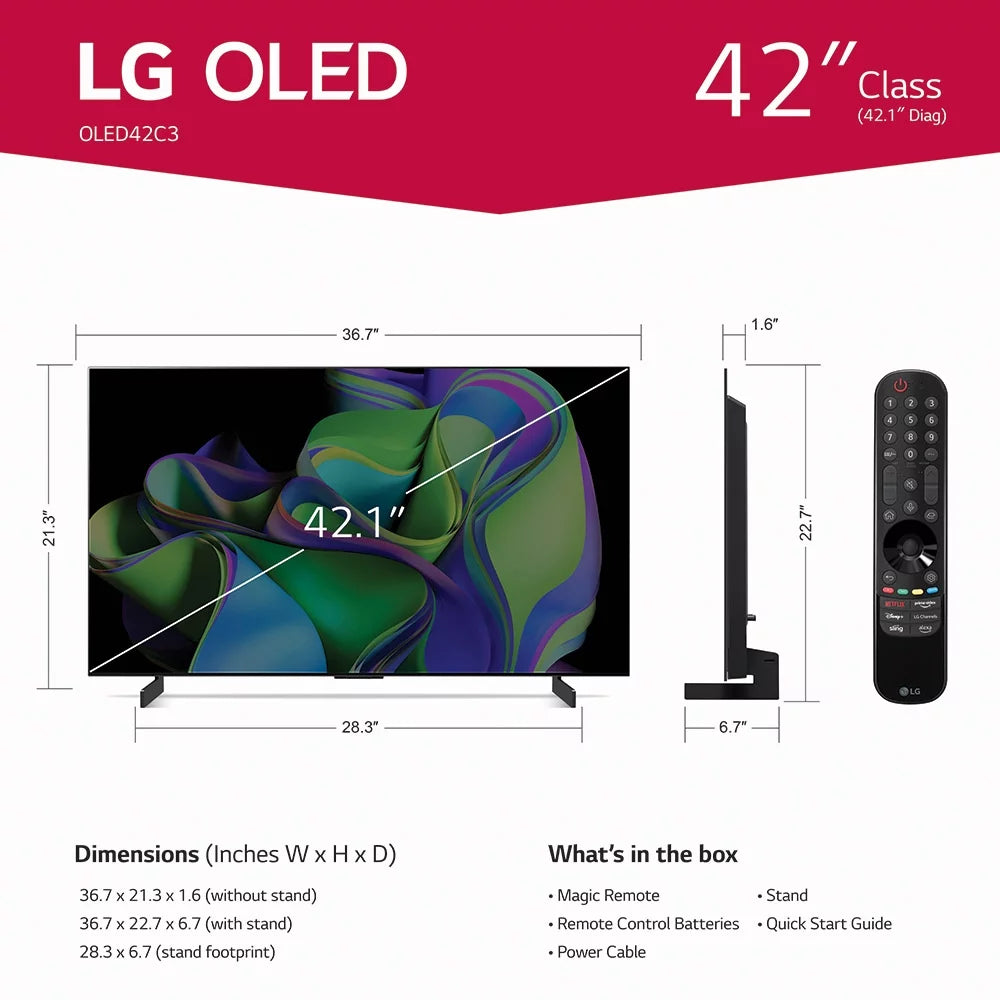 42" 4K UHD OLED Smart TV with Dolby Vision O65525