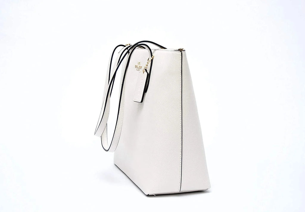 Leather Zip Top Tote I64795