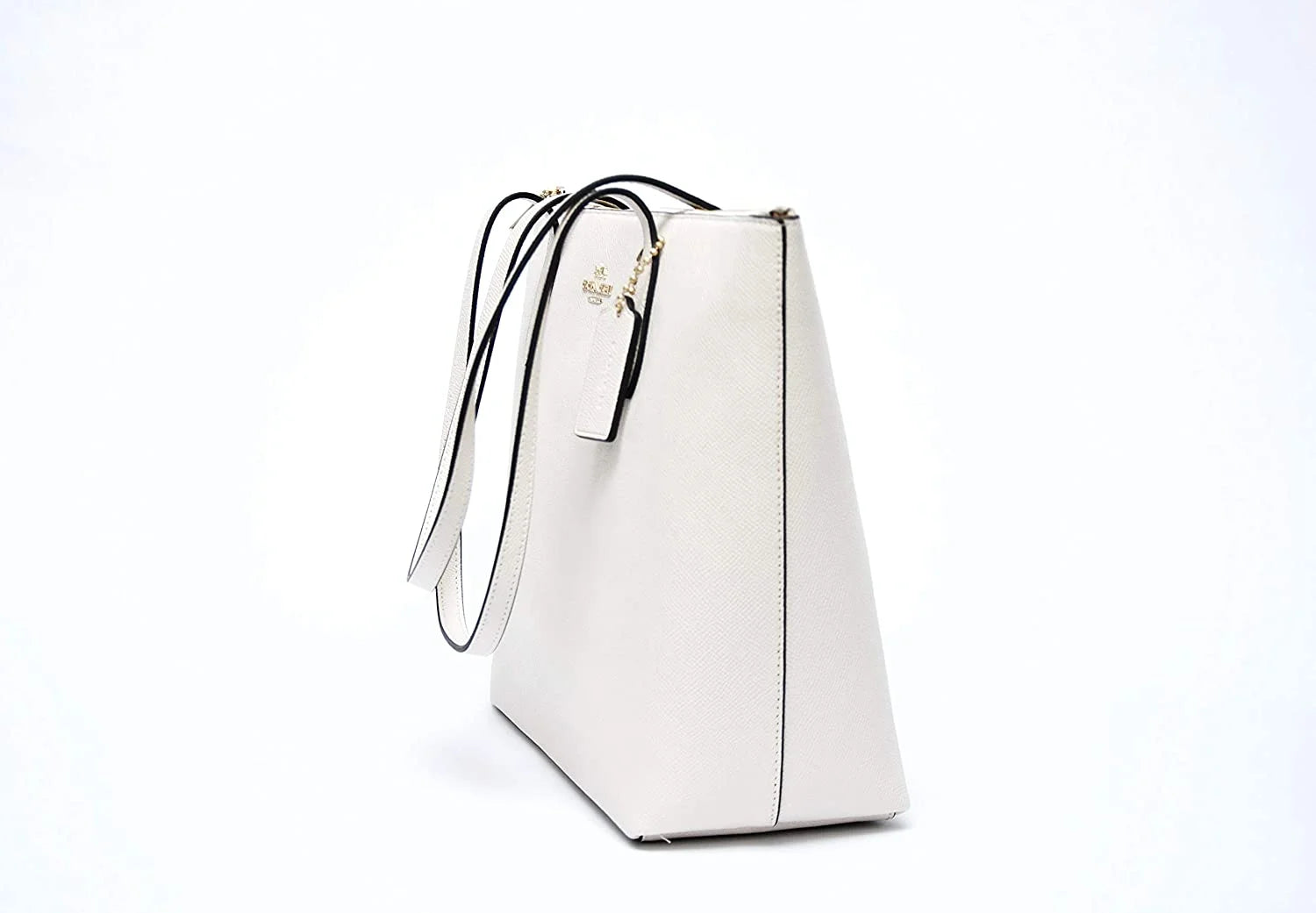 Leather Zip Top Tote I64795