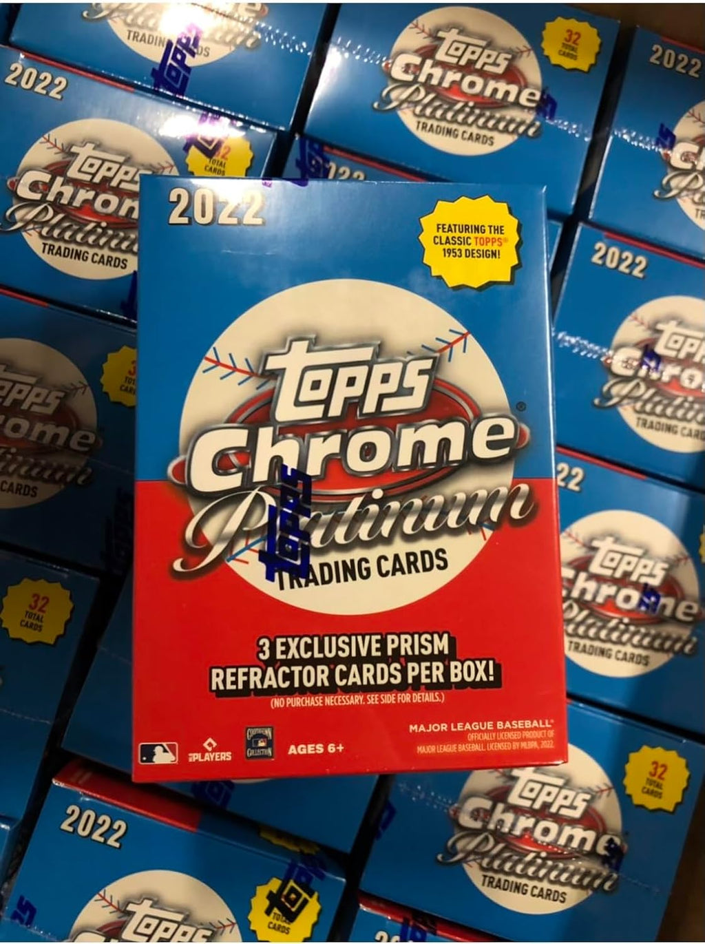 2022 Topps Chrome Platinum Baseball Value Box H5267