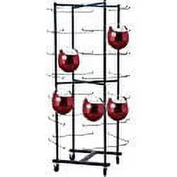 Rolling Football Helmet Rack M10237