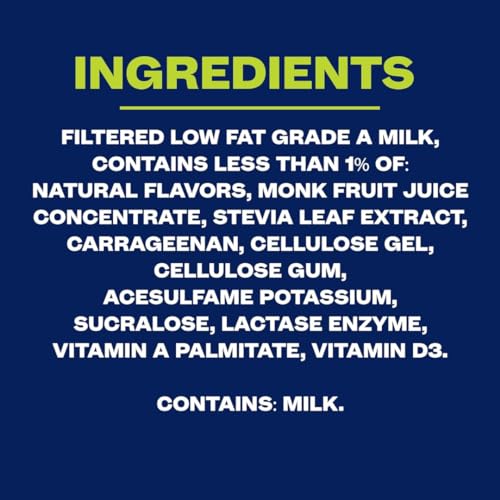 High Protein Shake, Natural Flavor, 14 fl oz, 26g Protein, Pack of 6 A26385