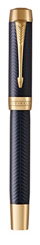 Medium Solid Gold Nib Fountain Pen with Black Ink J90295