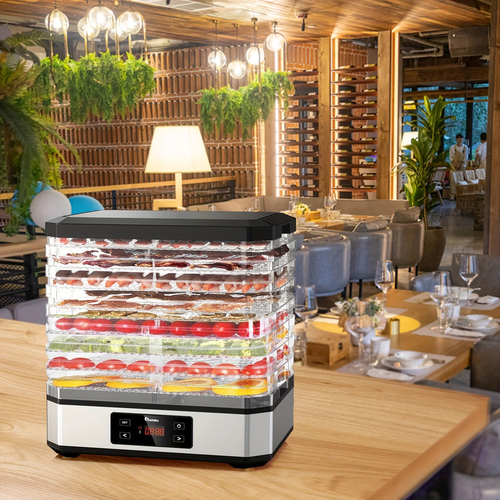 Food Dehydrator Digital Stainless Steel 400W I646535