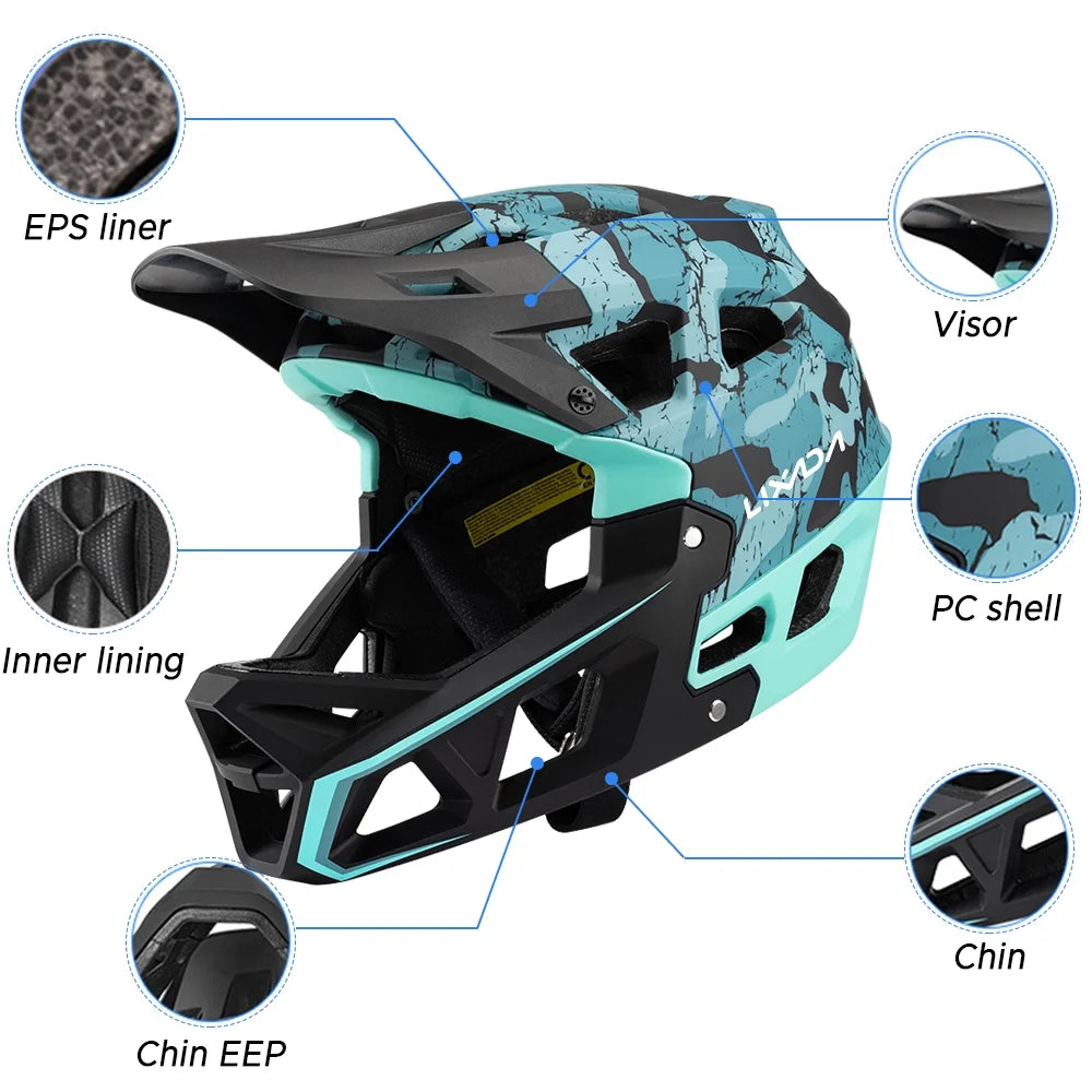 Adult Racing Downhill MTB Helmet Z36701