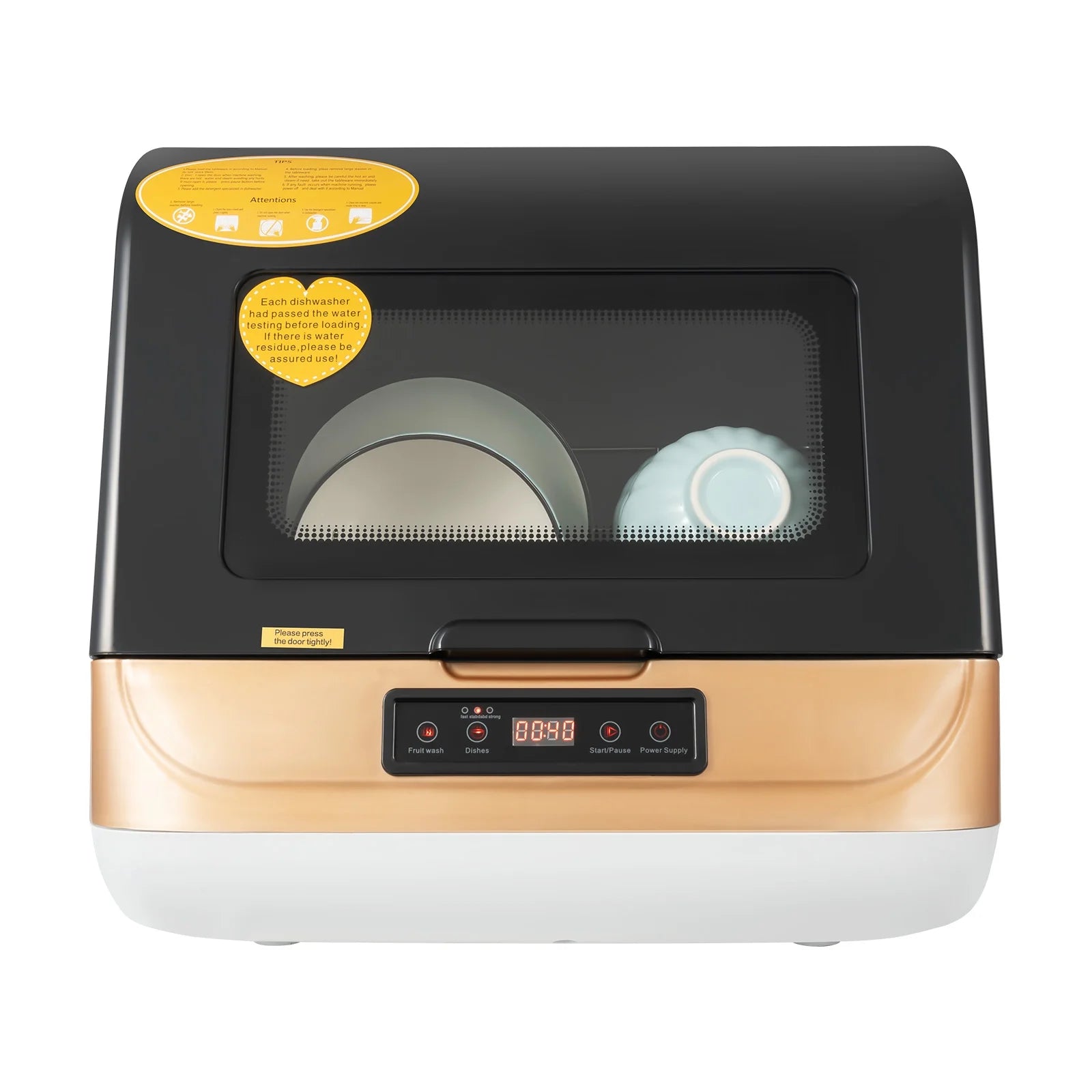 Portable Countertop Dishwasher 4 Programs Y4263