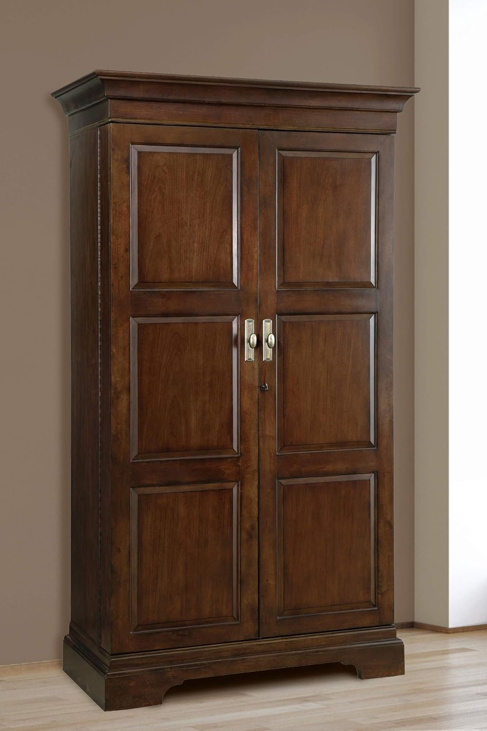 Wine & Bar Cabinet with Stemware Rack, 22 Bottle Storage H257480