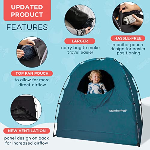 Blackout Sleep Tent for Babies and Toddlers with Monitor Pouch M32014