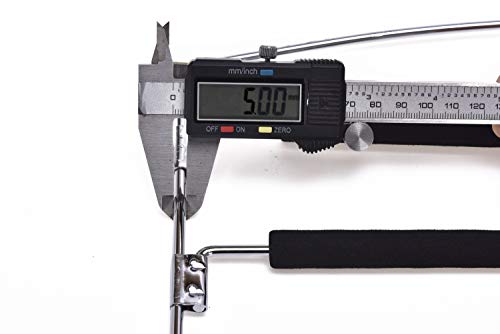 Multi-Pants Hangers with Non-Slip Foam Padding, Space-Saving Metal Design, Swivel Hook X1533