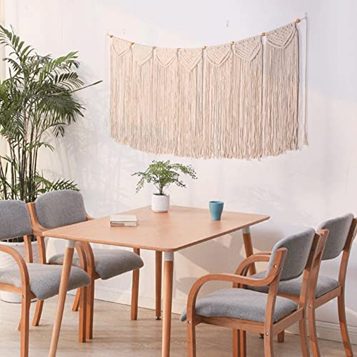 Macrame Curtain Valance for Bedroom Livingroom Kitchen Bathroom Wall Hanging F5933