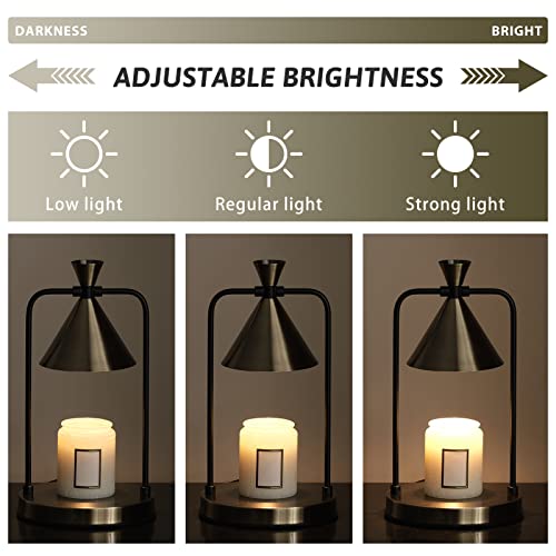 Candle Warmer Lamp with Timer, Dimmable Electric Light for Home Decor W66572