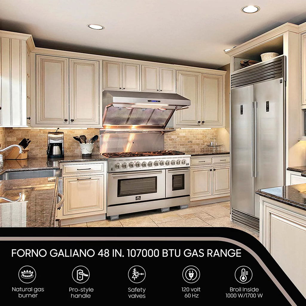 48" Freestanding Gas Range J76750