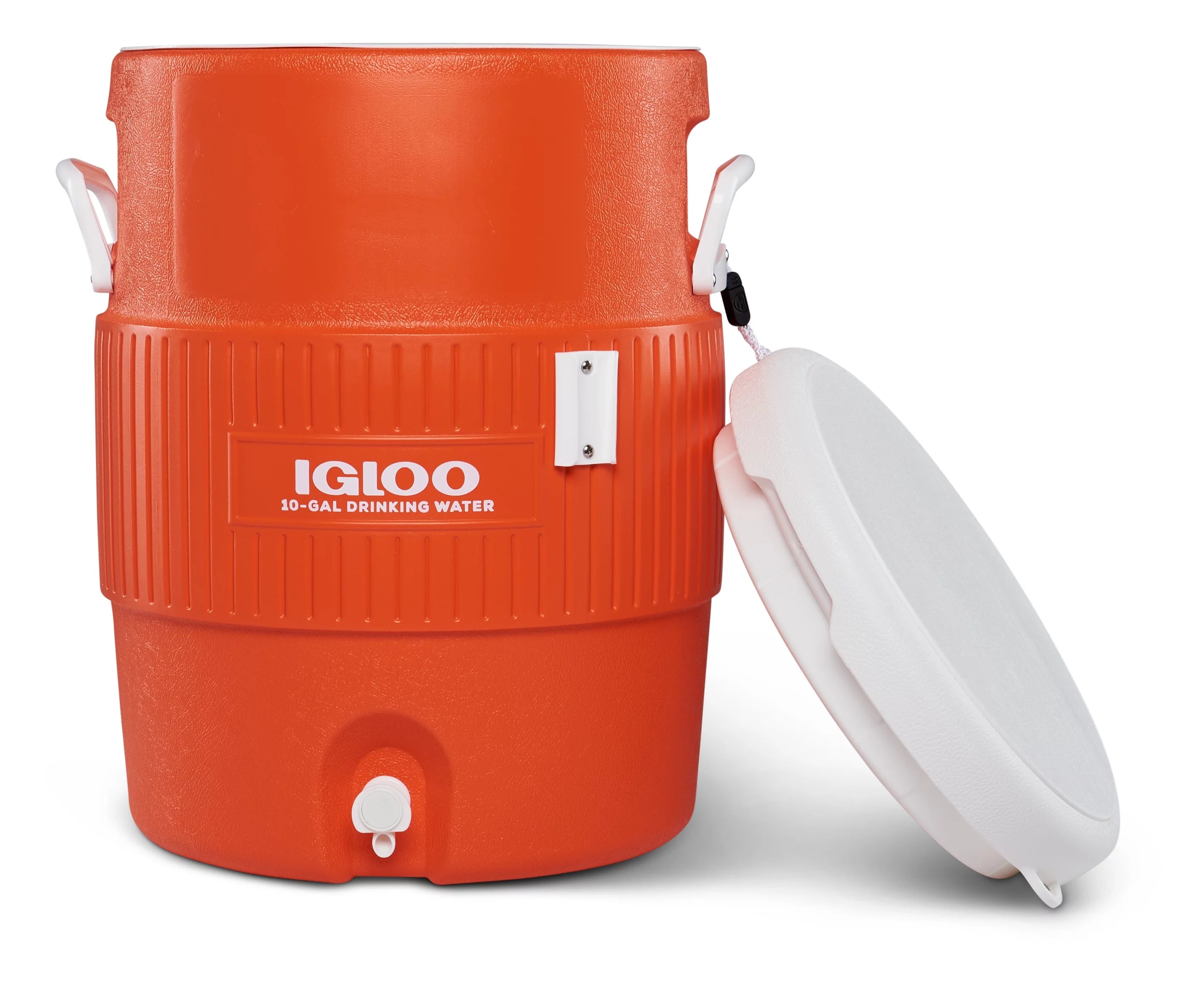 10 Gallon Seat Top Water Jug with Cup Dispenser B32286