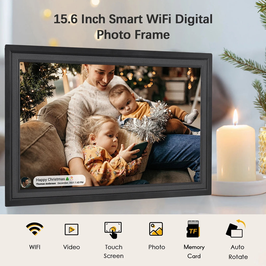 WiFi Digital Photo Frame 15.6-Inch 16GB Y13236