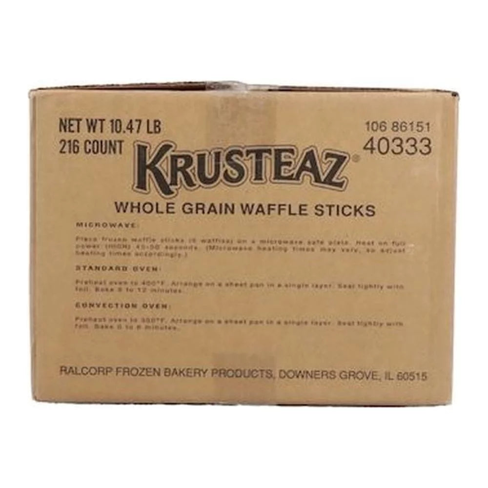 Belgian Whole Grain Waffle, 0.78 oz, 216 per case G496