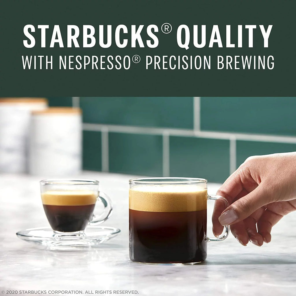 Dark Roast Espresso Coffee Capsules for Vertuo Machine, 10 Count O987