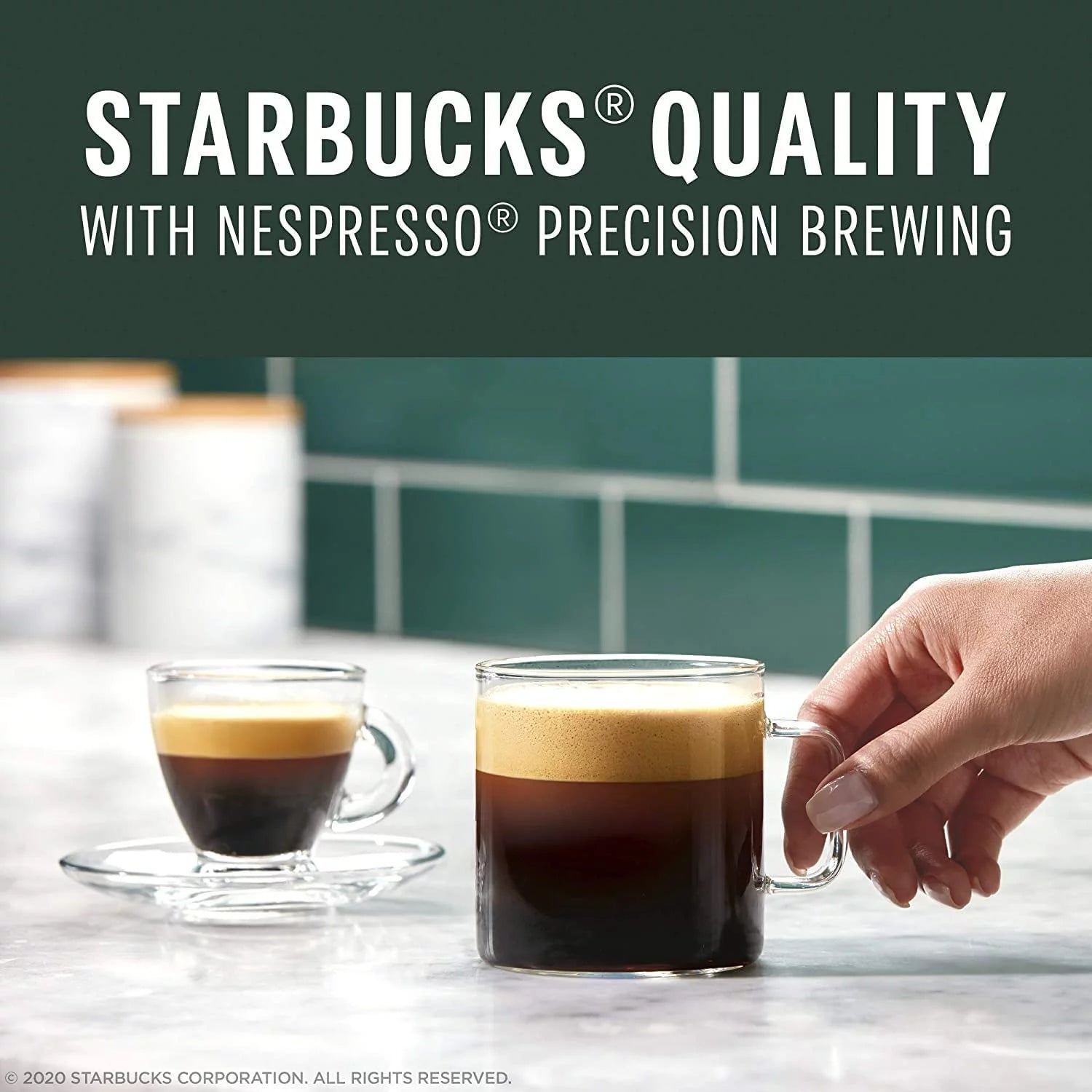 Dark Roast Espresso Coffee Capsules for Vertuo Machine, 10 Count O987