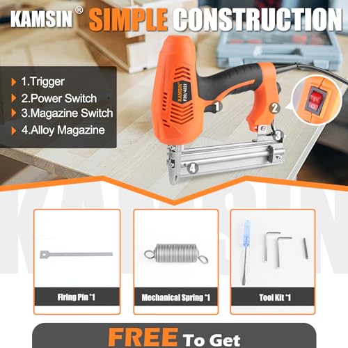 18 Gauge Electric Brad Nailer for Furniture & Woodworking K524038