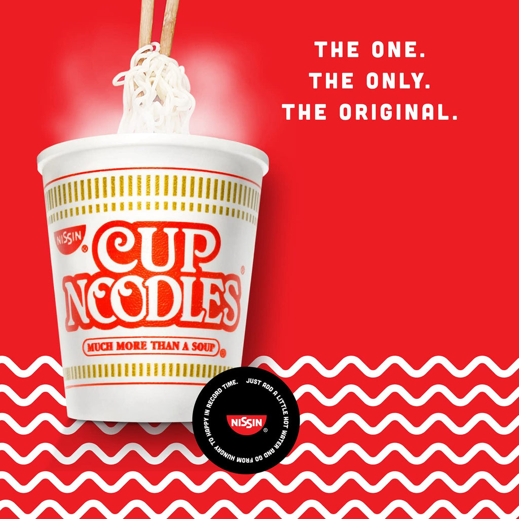 Cup Noodles Soup, Seafood Flavor, 2.68 oz, 6-Pack O810091