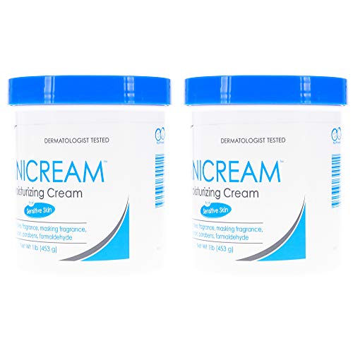 Moisturizing Skin Cream for Sensitive Skin, 4 oz (Pack of 2) B6980