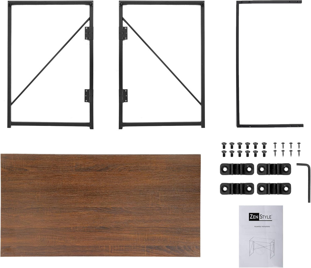 Folding Computer Desk Writing Table for Home Office C565182