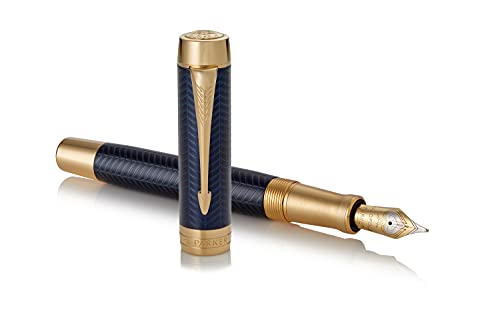 Medium Solid Gold Nib Fountain Pen with Black Ink J90295