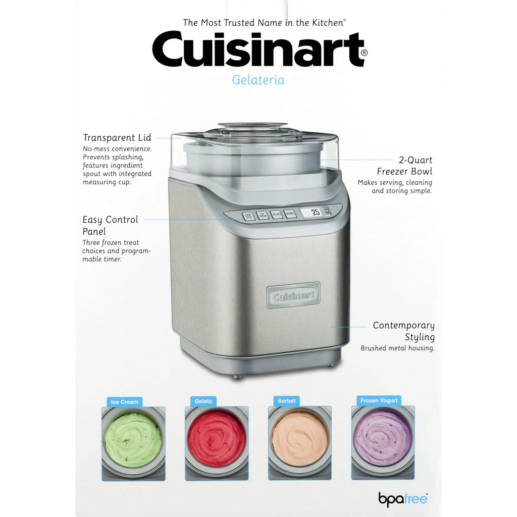 Ice Cream Maker, Silver M398860