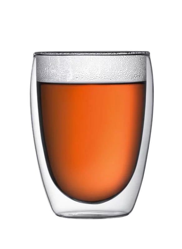 Double-Wall Clear Coffee Mug, 12 oz U921