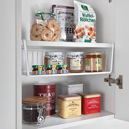 Wire Hanging Basket Shelves Under Shelf Storage Organizer 15 Inch K256
