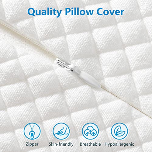 Queen Size Firm Contour Memory Foam Pillow for Neck Pain Relief C979890