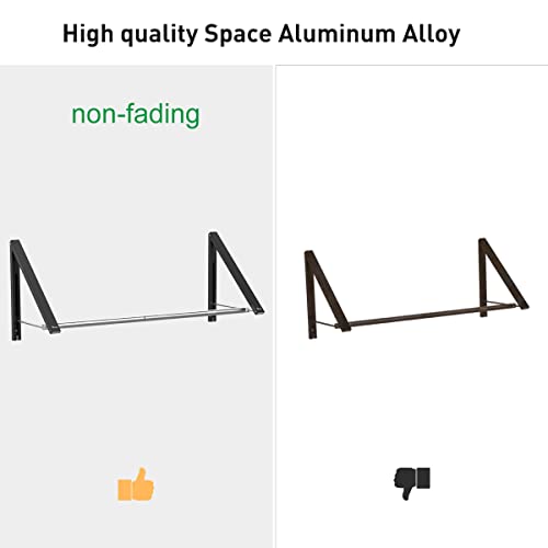 Wall Mounted Folding Drying Rack for Laundry Room Y65298
