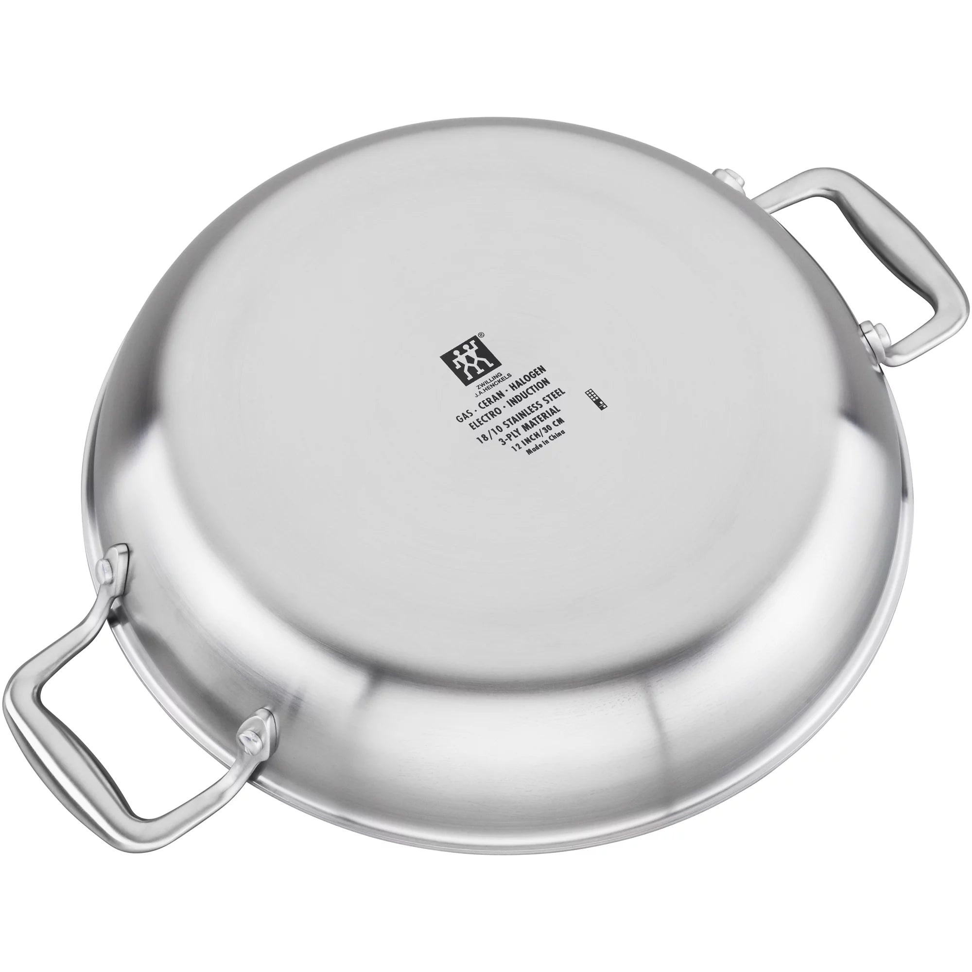 Stainless Steel Ceramic Nonstick Braiser, 4 qt X5588