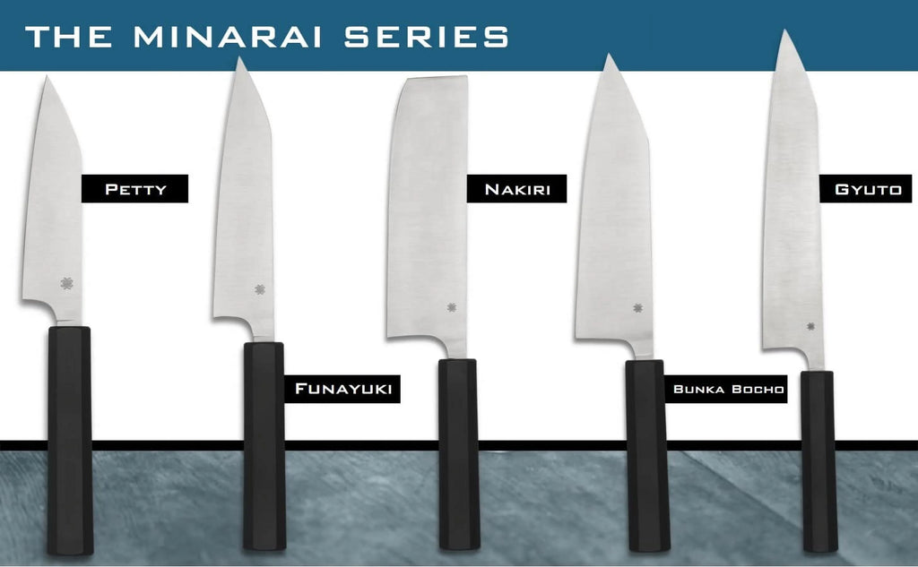 Funayuki Kitchen Knife with Black Polypropylene Handle T254241