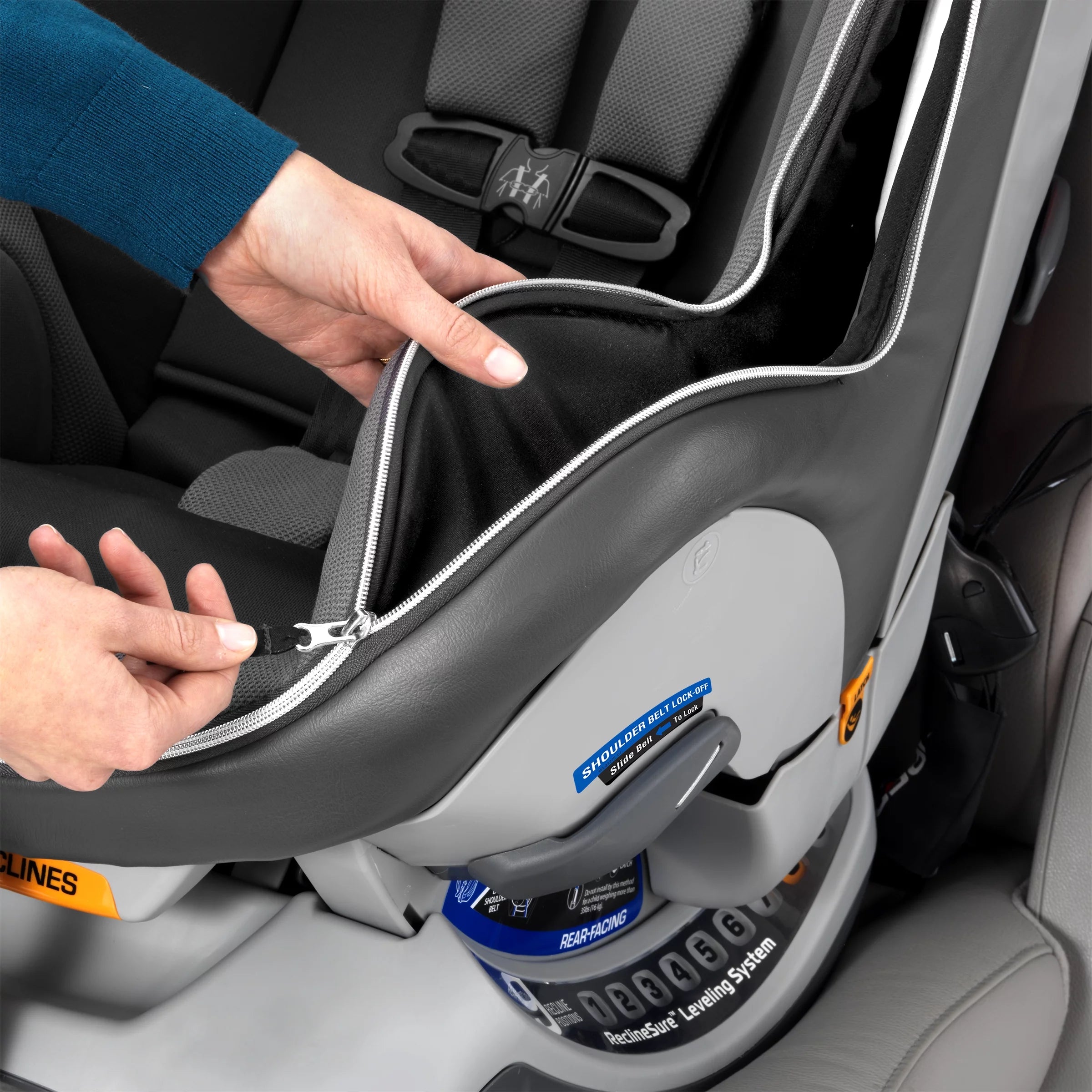Convertible Car Seat - Carbon (Black/Grey) Z16743