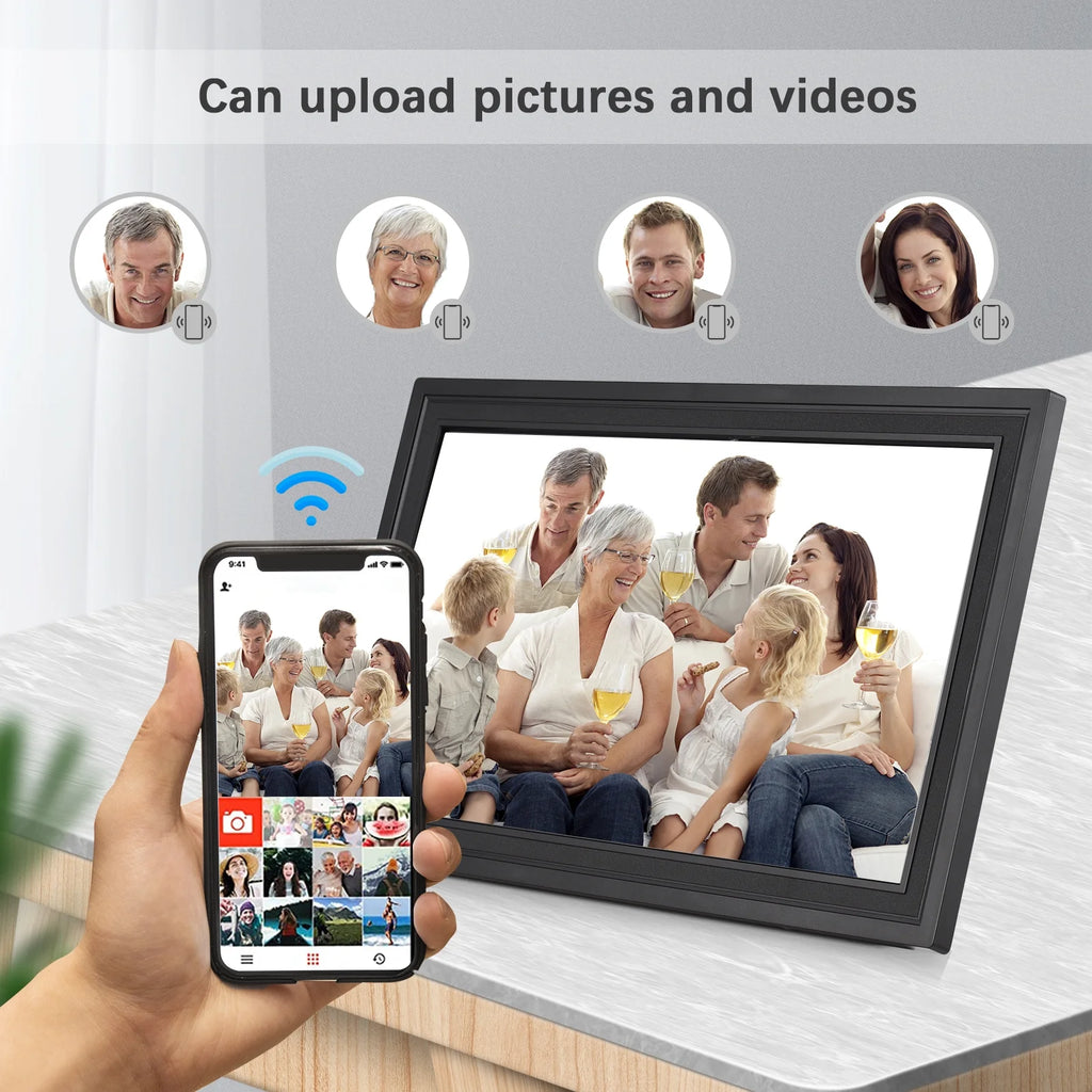 WiFi Digital Photo Frame 15.6-Inch 16GB Y13236