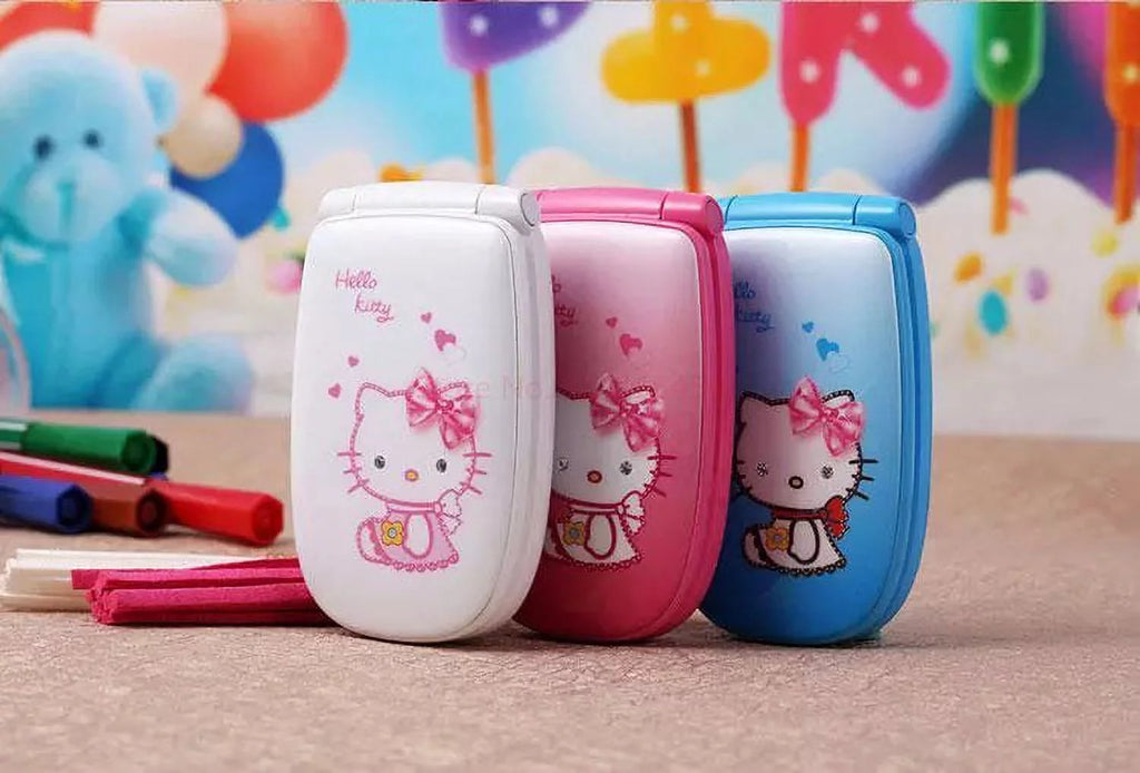Mini Flip Phone 2G GSM Cellphone for Women K88356