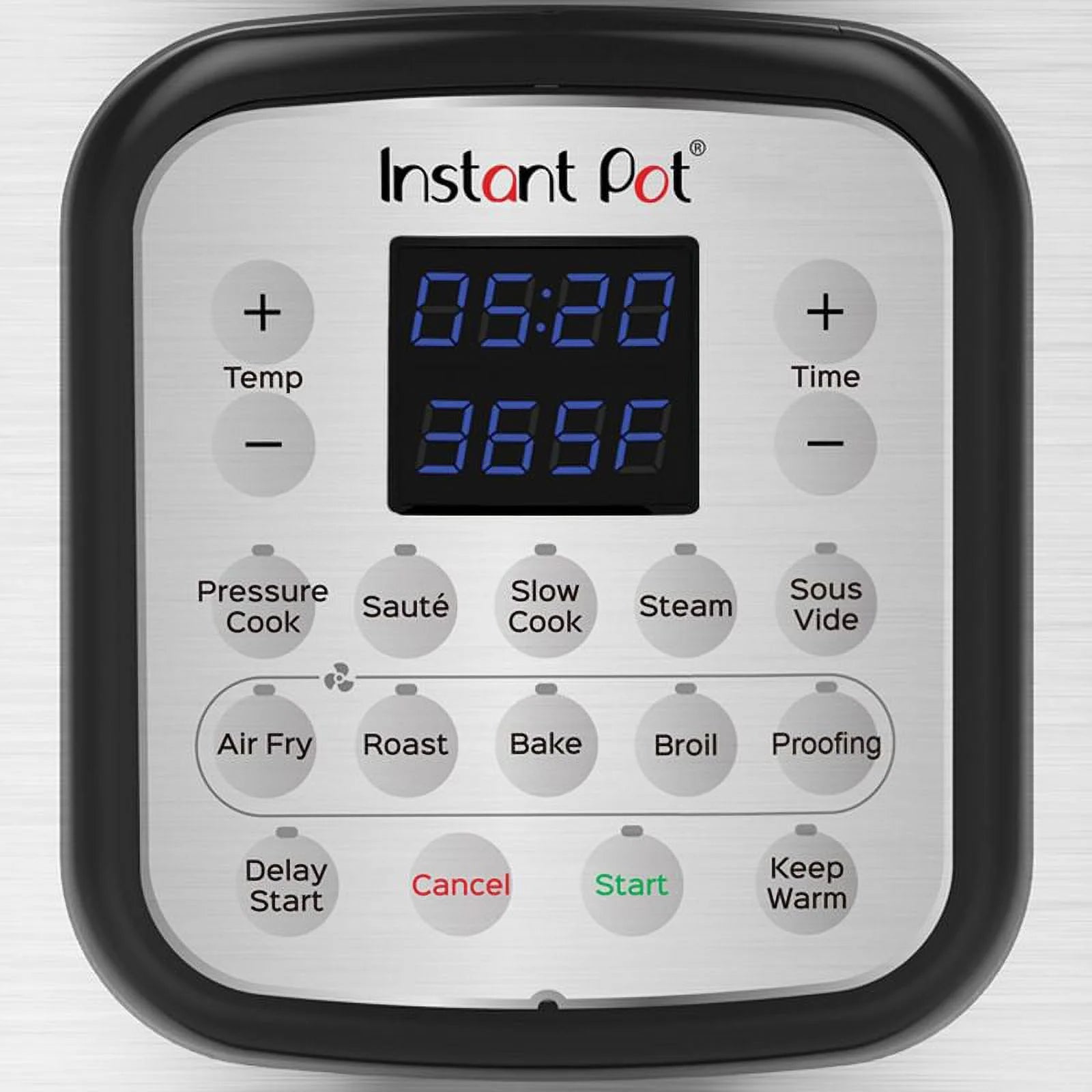 6qt Electric Pressure Cooker with Air Fryer Lid Q475