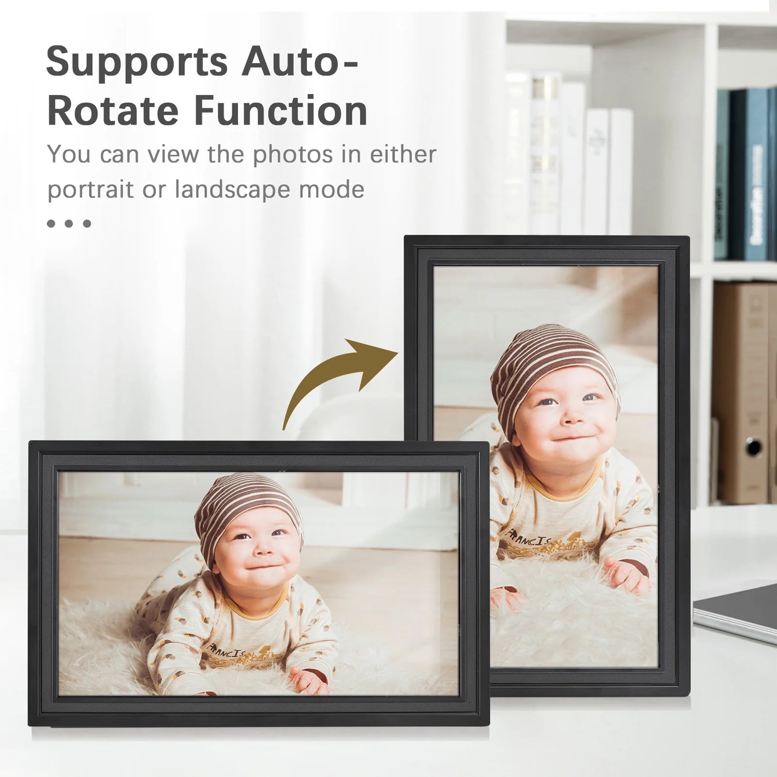 WiFi Digital Photo Frame 15.6-Inch 16GB Y13236
