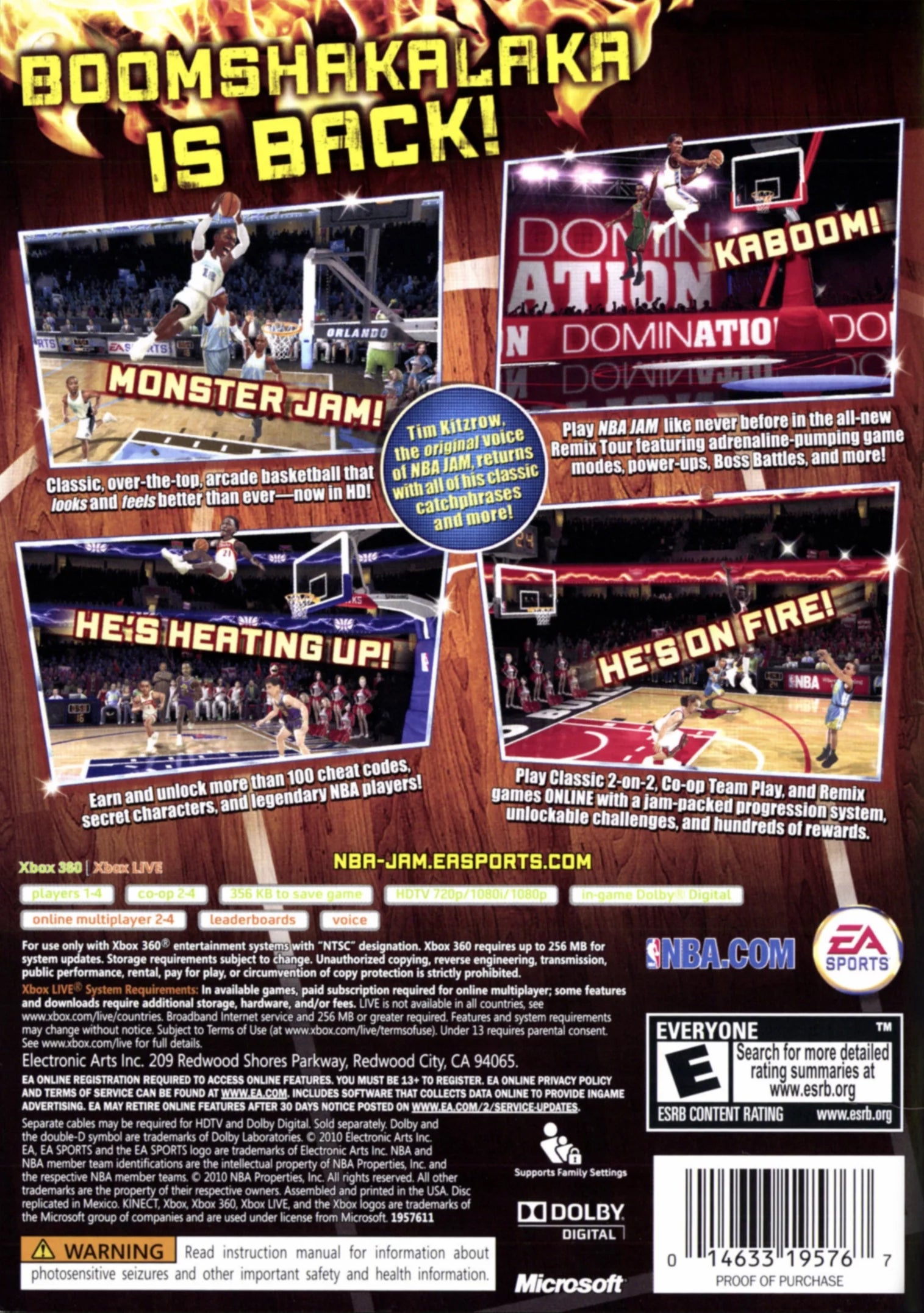 NBA Jam - Xbox 360 E572