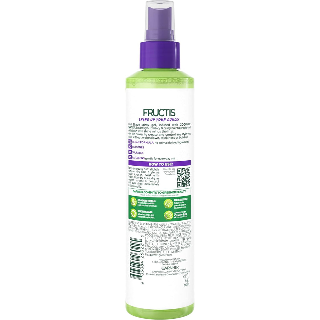 Curl Defining Spray Gel for Curly Hair, 8.5 Fl Oz K85159