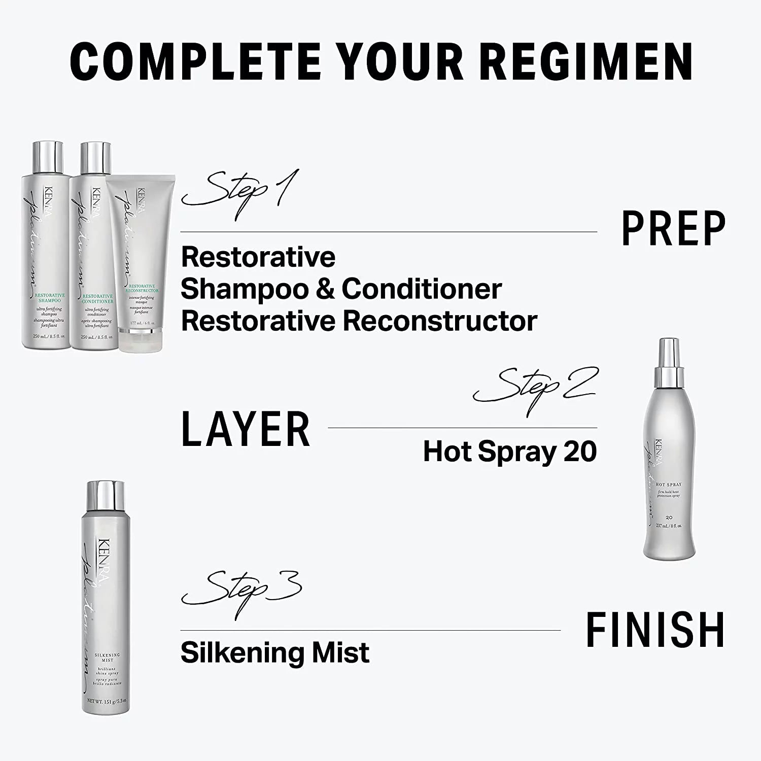 Silkening Mist Hairspray, 55% VOC, 5.3 oz (2-Pack) O947163