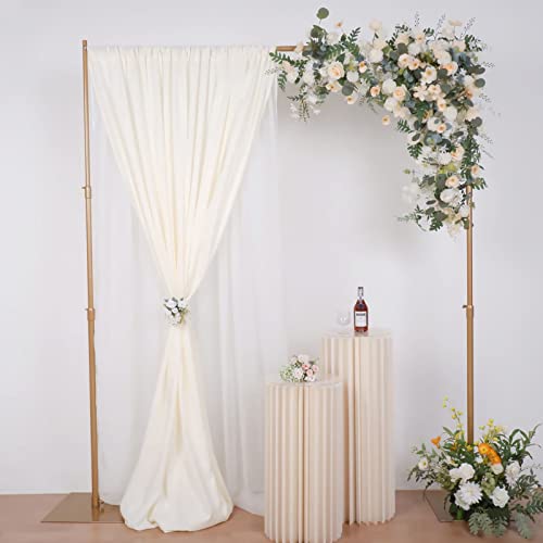 Heavy Duty Pipe and Drape Kit Backdrop Support with Metal Steel Base W796
