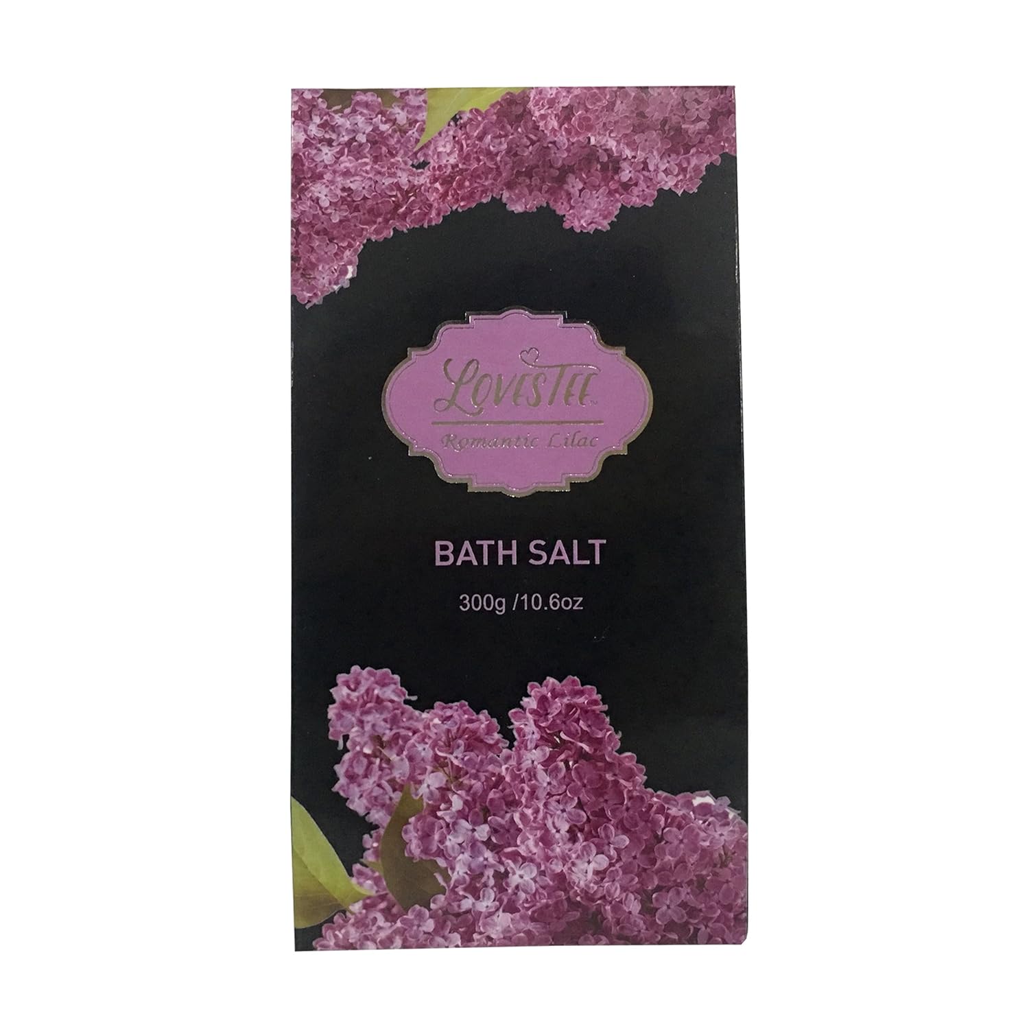 Lavender Bath and Body Gift Set with Shower Gel, Lotion, Bath Salt and Sponges S61541