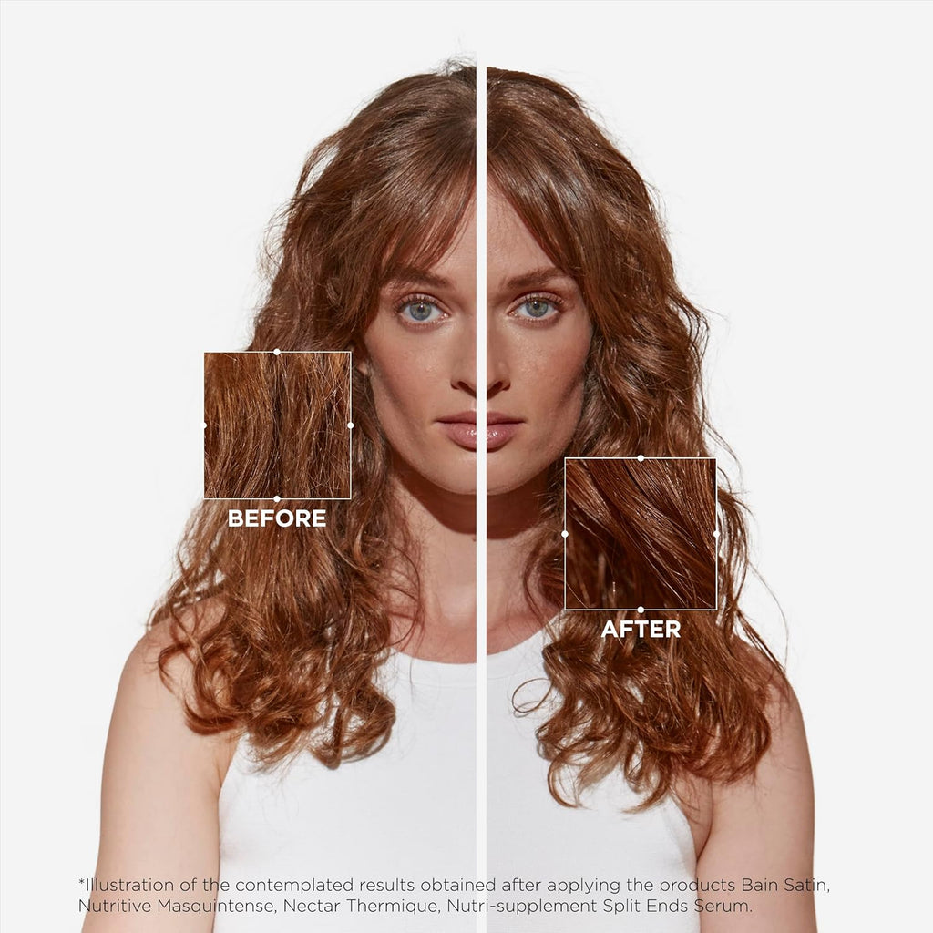 Overnight Hydrating Hair Serum for Dry Hair, 3.04 Fl Oz H551