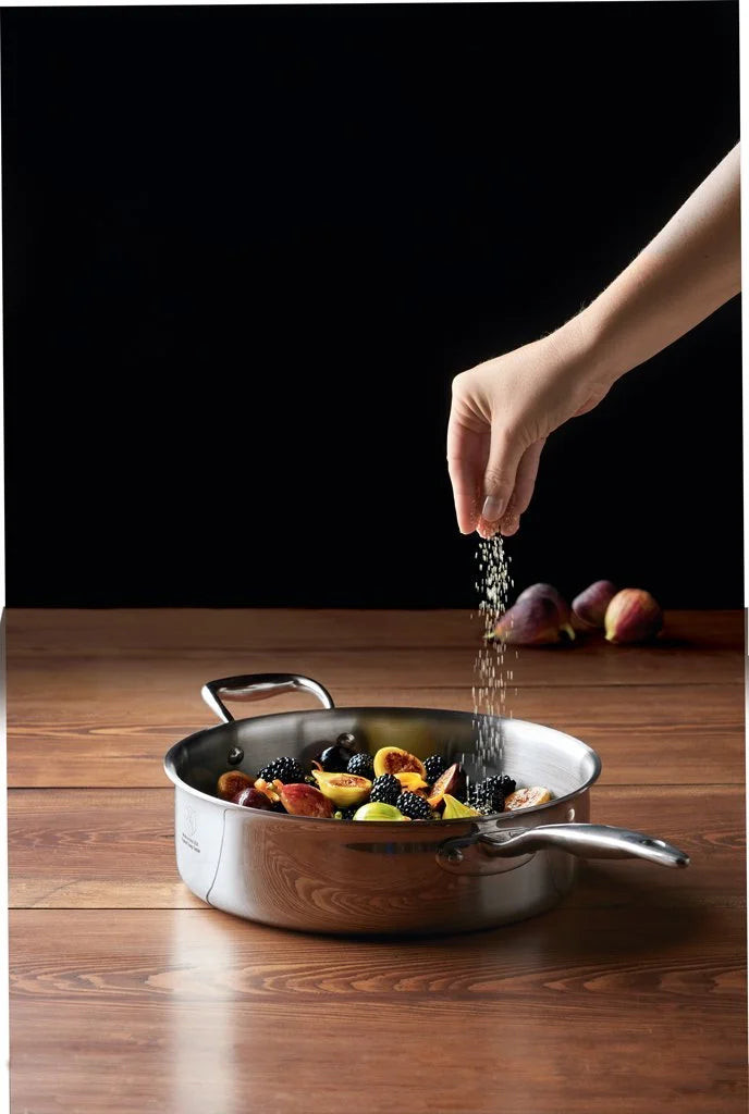 Stainless Steel Saute Pan with Lid Q463841