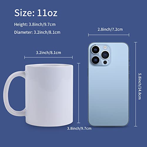 Sublimation Mugs Blank 11 oz - 12 Pack K8999