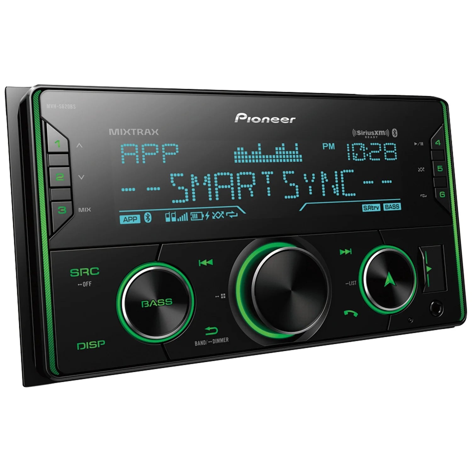 Double-DIN Digital Media Receiver with Bluetooth and SiriusXM Ready H73595