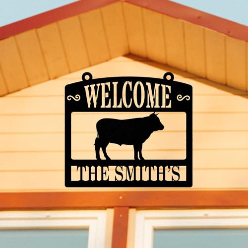 Customizable Metal Signs for Farmhouse Outdoor Decor J84106