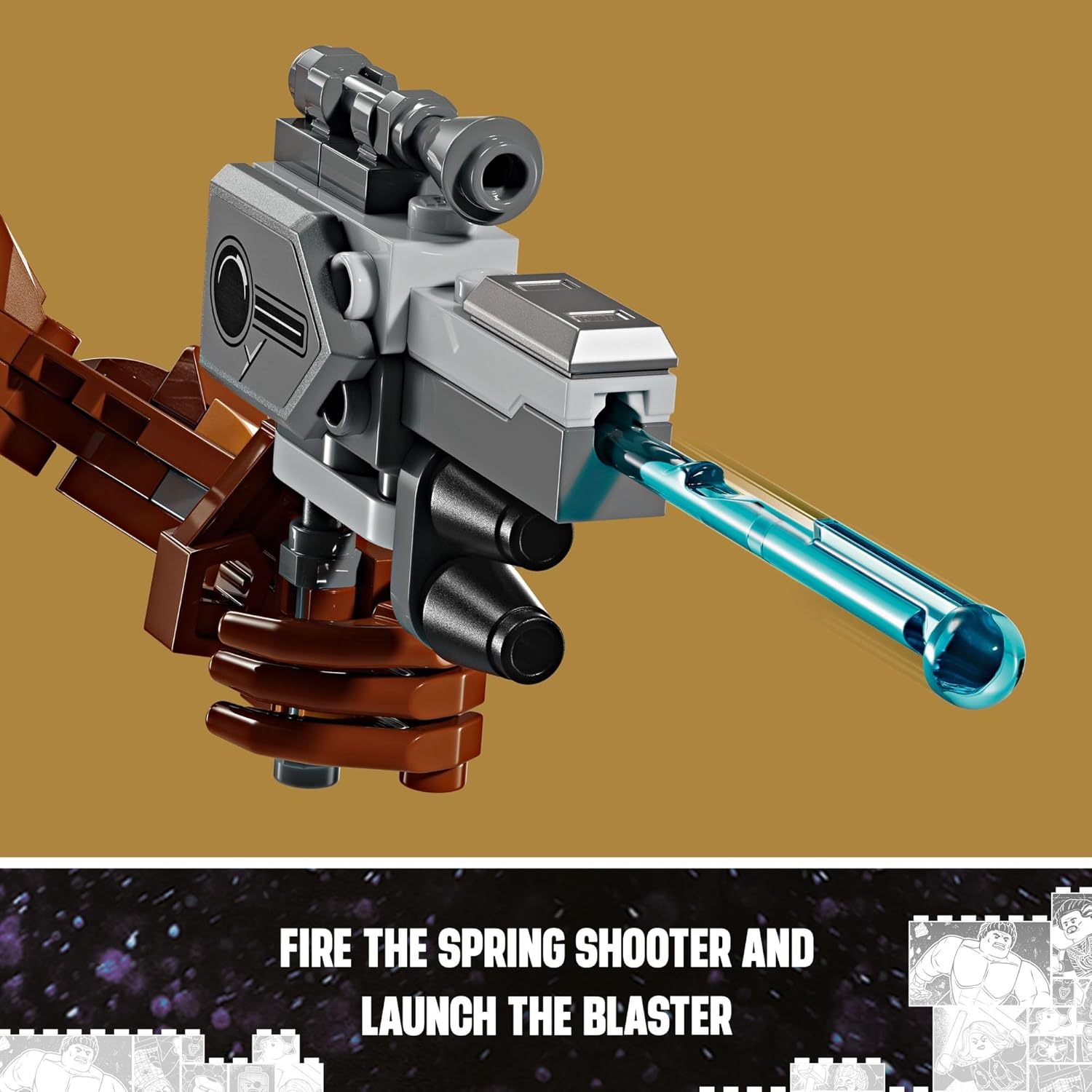 Rocket & Baby Groot Minifigure, Guardians of The Galaxy Inspired Toy, Buildable Action Figure for Kids, Gift for Ages 10 and Up H421746