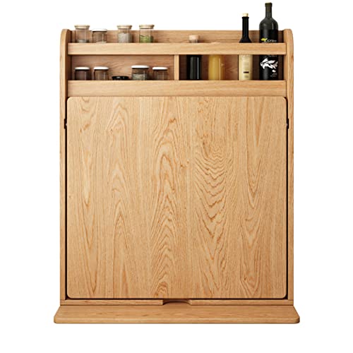 Wall Mounted Fold Out Dining Table with Storage Shelf D489657